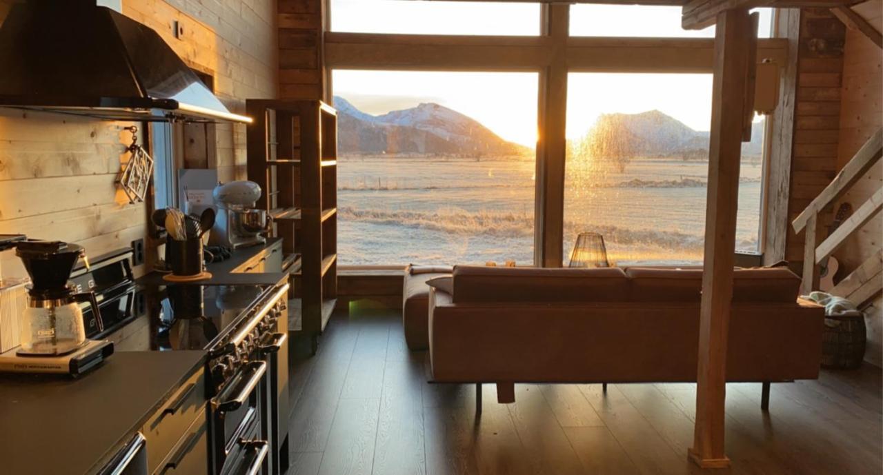 Unique Barnhouse In Amazing Gimsoy In Lofoten Saupstad  Luaran gambar